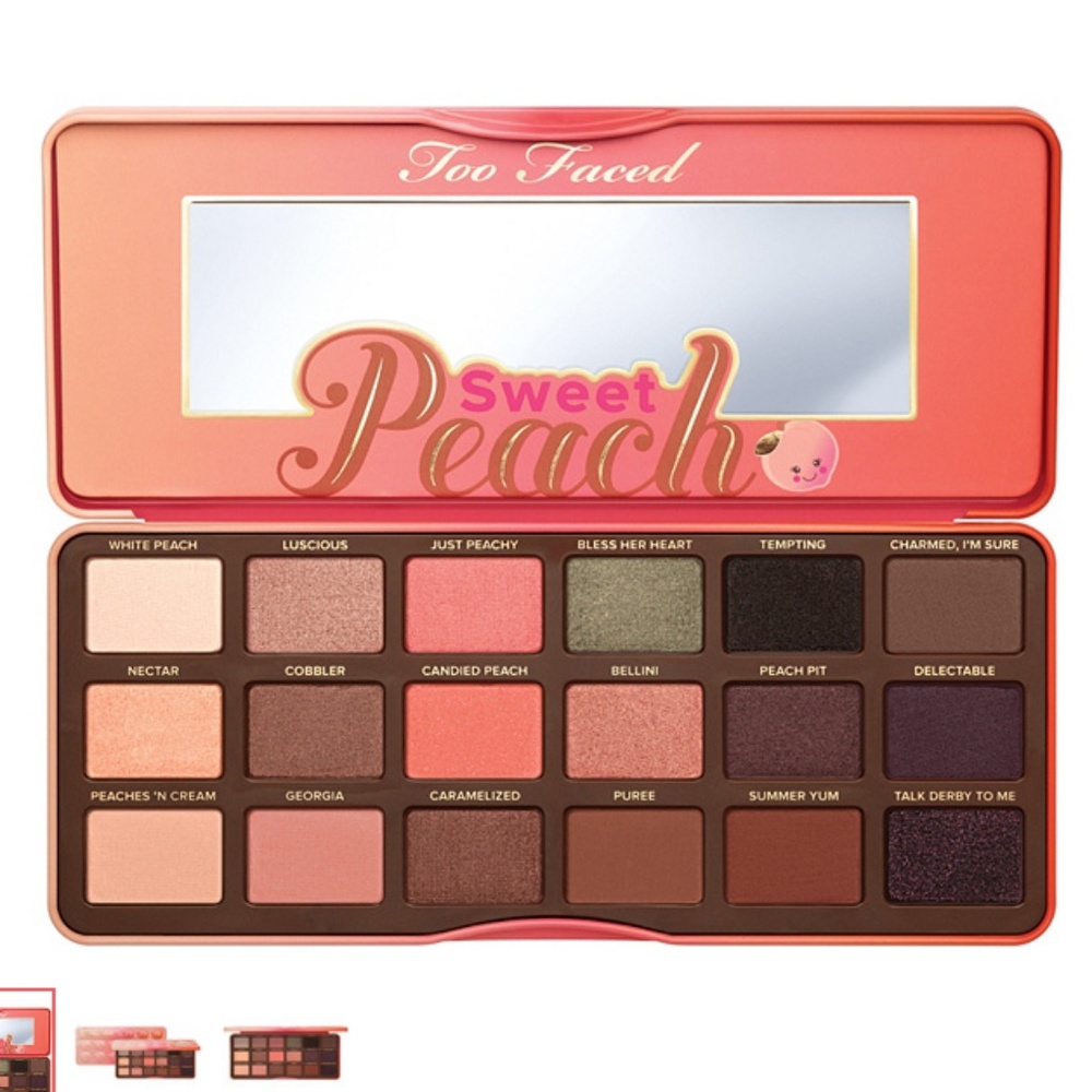 NWT - Too Faced - Sweet Peach Eyeshadow Palette